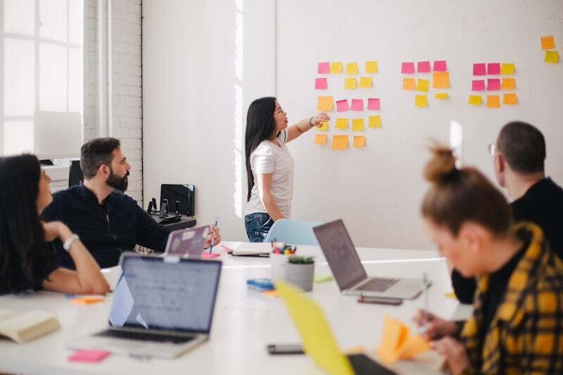 Team collaboration meeting