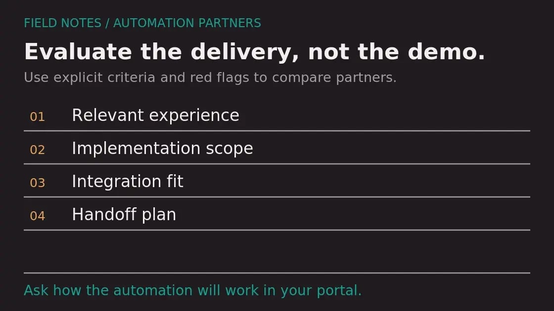 Diagram: How to Choose a HubSpot Automation Partner